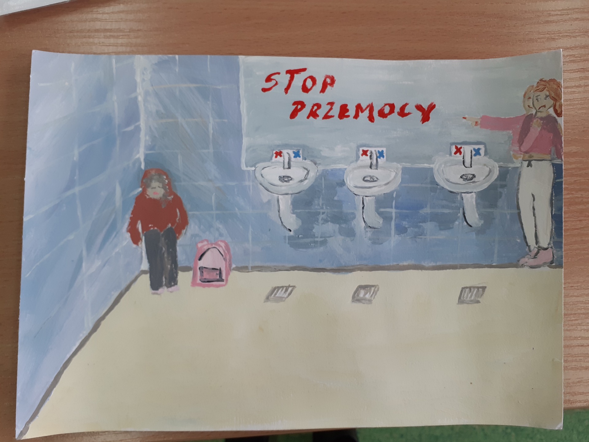 Laureaci międzyszkolnego konkursu plastycznego „Stop Przemocy” - Obrazek 1
